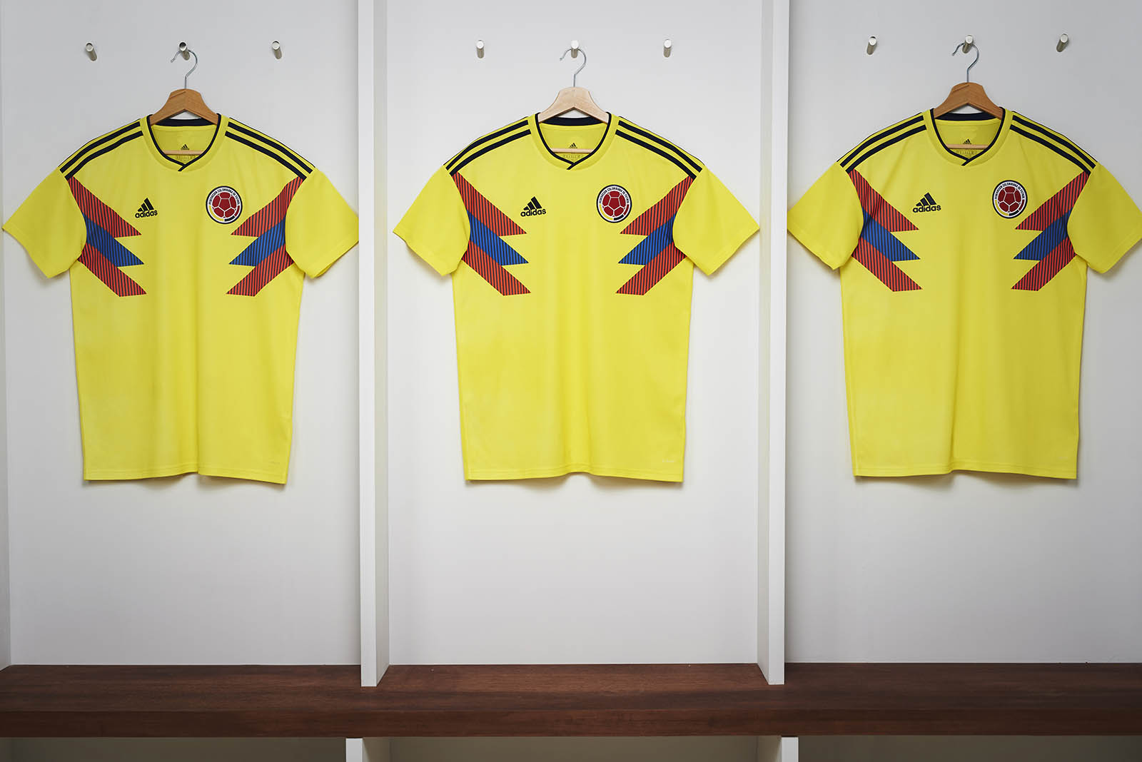 ADIDAS COLOMBIA JERSEY DE CASA COPA MUNDIAL FIFA 2018 8