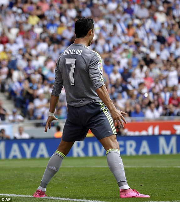 ADIDAS CRISTIANO RONALDO REAL MADRID JERSEY DE VISITA 2015/16 8