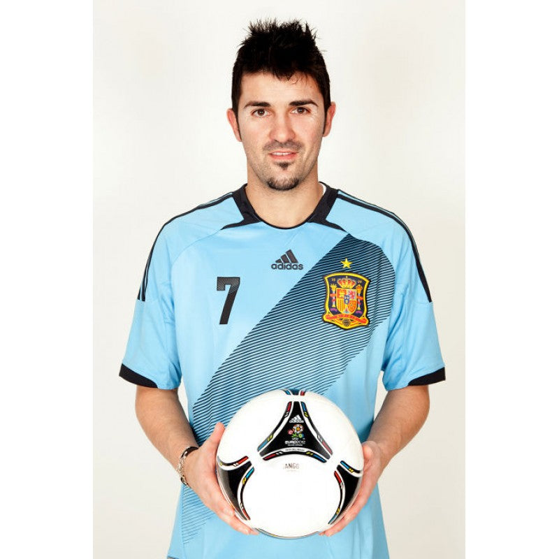 ADIDAS DAVID VILLA ESPAÑA JERSEY DE VISITA EURO 2012 5