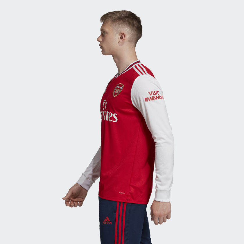 ADIDAS DENNIS BERGKAMP ARSENAL FC JERSEY MANGA LARGA DE CASA 2019/20 5