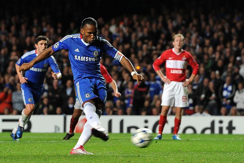 ADIDAS DIDIER DROGBA CHELSEA FC JERSEY DE CASA UEFA CHAMPIONS LEAGUE 2010/11 5