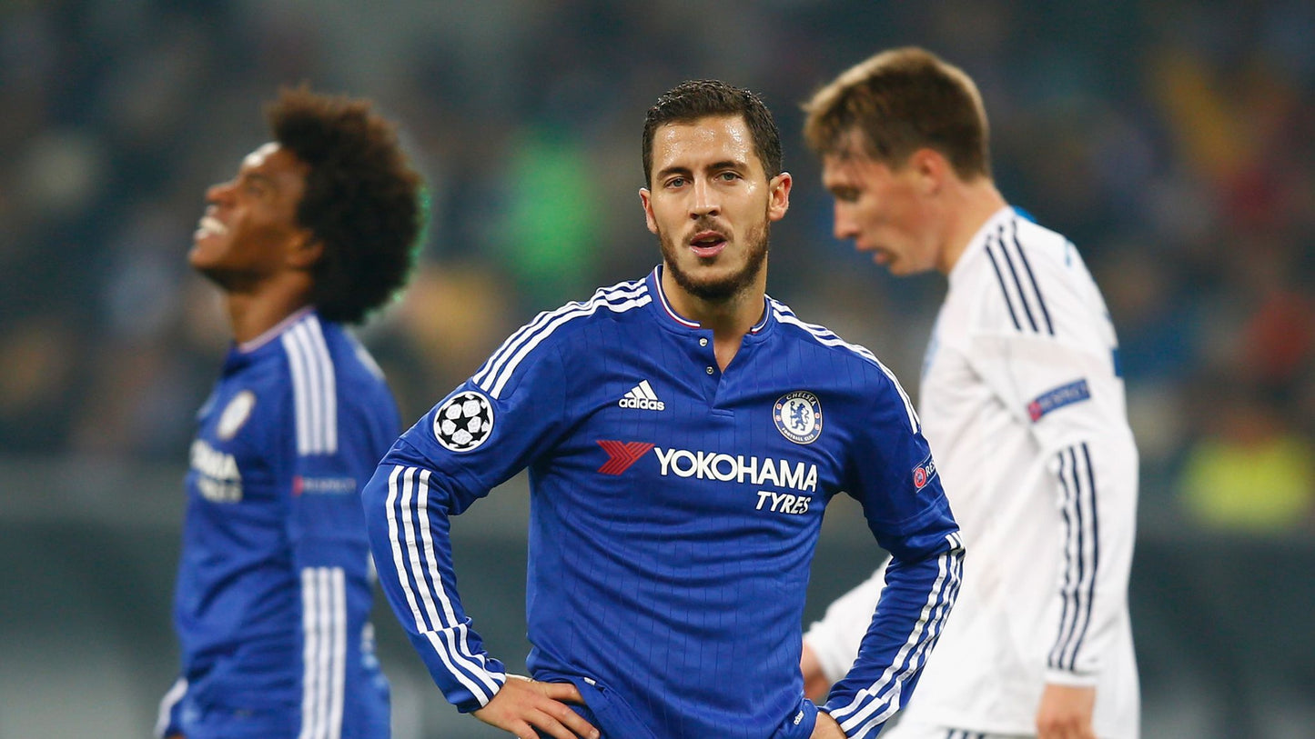 ADIDAS EDEN HAZARD CHELSEA FC ADIZERO JERSEY AUTÉNTICA MATCH DE CASA UEFA CHAMPIONS LEAGUE 2015/16 7