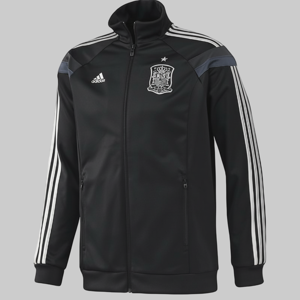 ADIDAS ESPAÑA CHAMARRA ANTHEM COPA MUNDIAL FIFA 2014 Negro 0