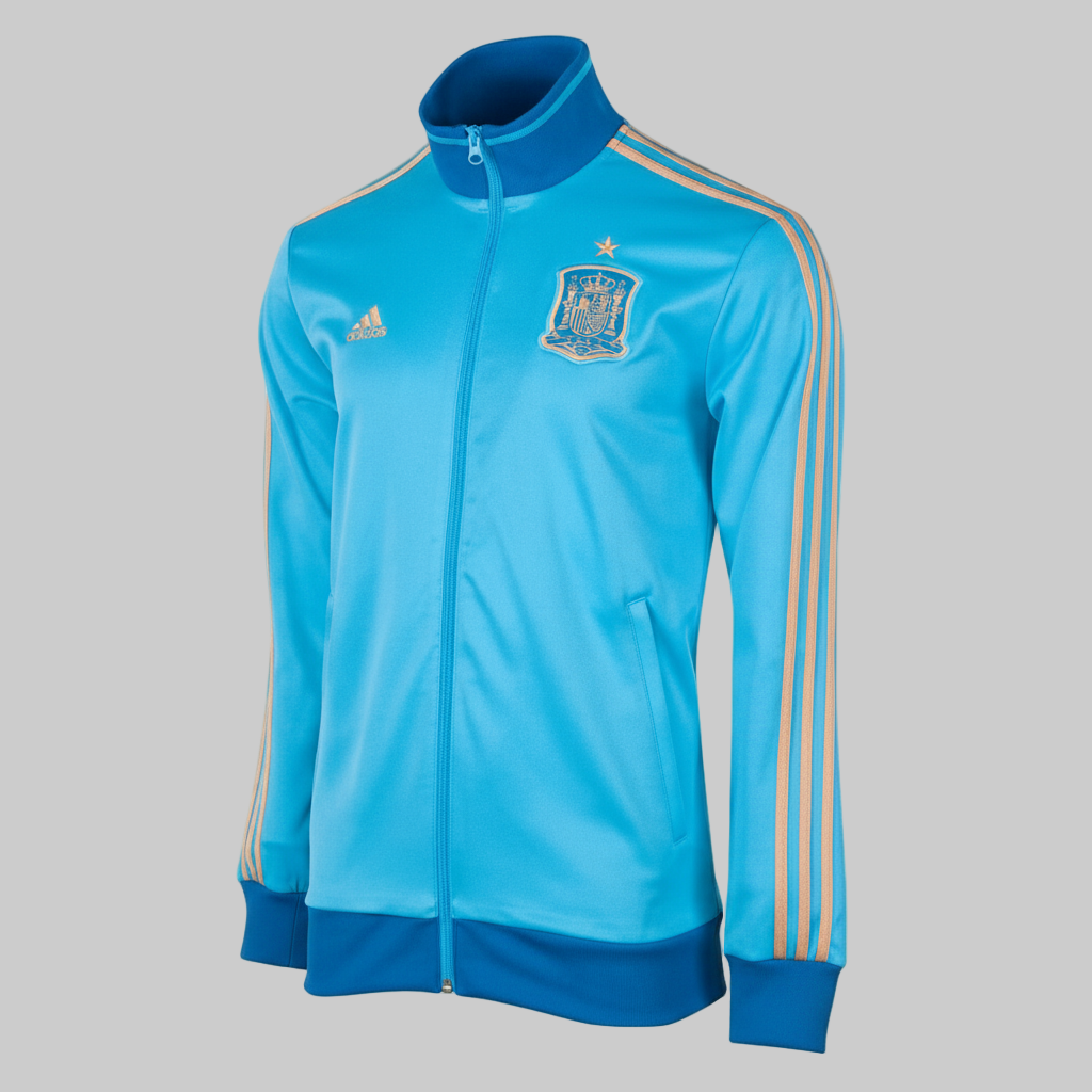 ADIDAS ESPAÑA CHAMARRA DE PISTA Cian Brilloso 0