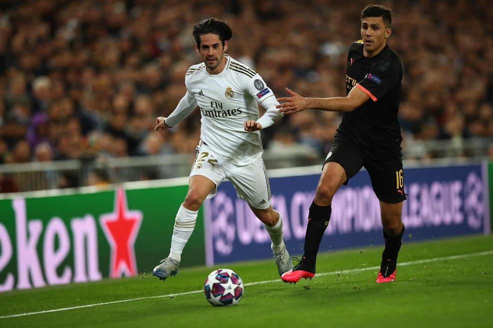 ADIDAS FRANCISCO ISCO ALARCON REAL MADRID JERSEY DE CASA UEFA CHAMPIONS LEAGUE 2018/19 7