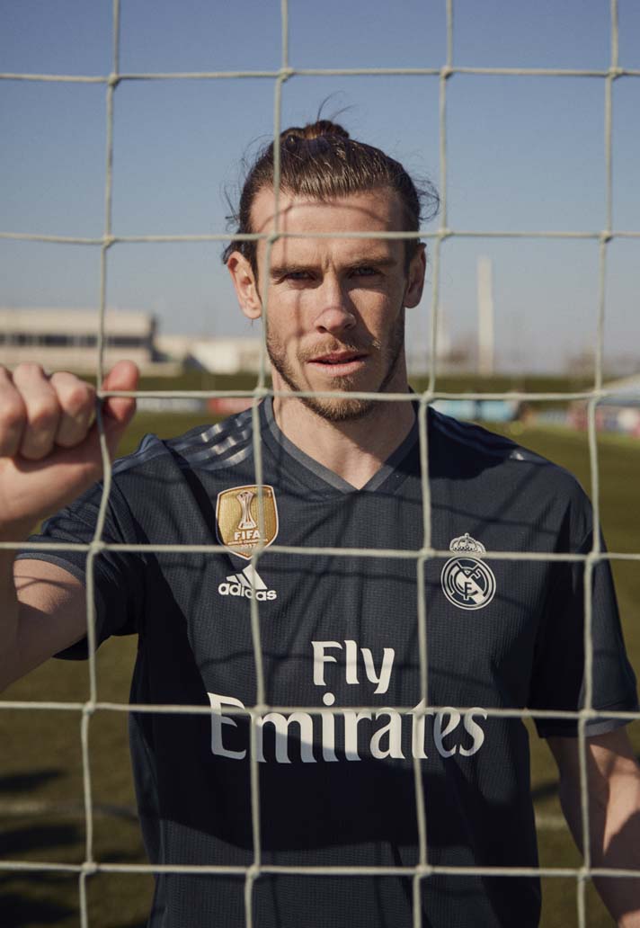 ADIDAS GARETH BALE REAL MADRID JERSEY DE VISITA UEFA CHAMPIONS LEAGUE 2018/19 6