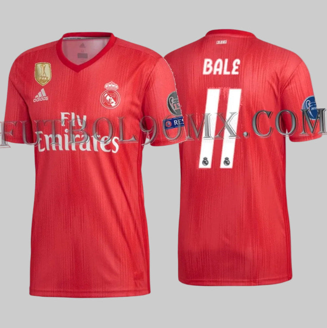 ADIDAS GARETH BALE REAL MADRID JERSEY TERCERO UEFA CHAMPIONS LEAGUE 2018/19 1