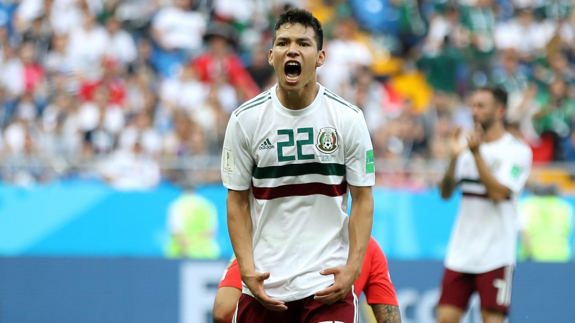 ADIDAS HIRVING LOZANO MEXICO AUTHENTIC MATCH JERSEY DE VISITA COPA MUNDIAL FIFA 2018 7