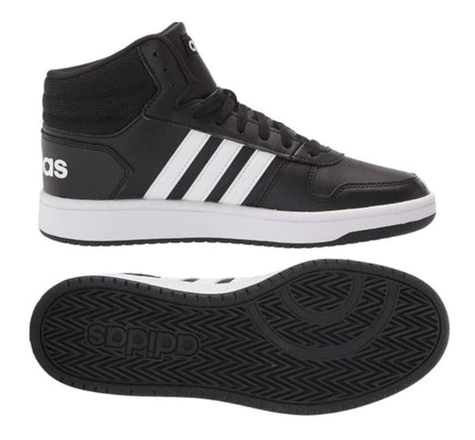 ADIDAS HOOPS 2.0 MID ZAPATOS DE BASKETBALL Negro 0
