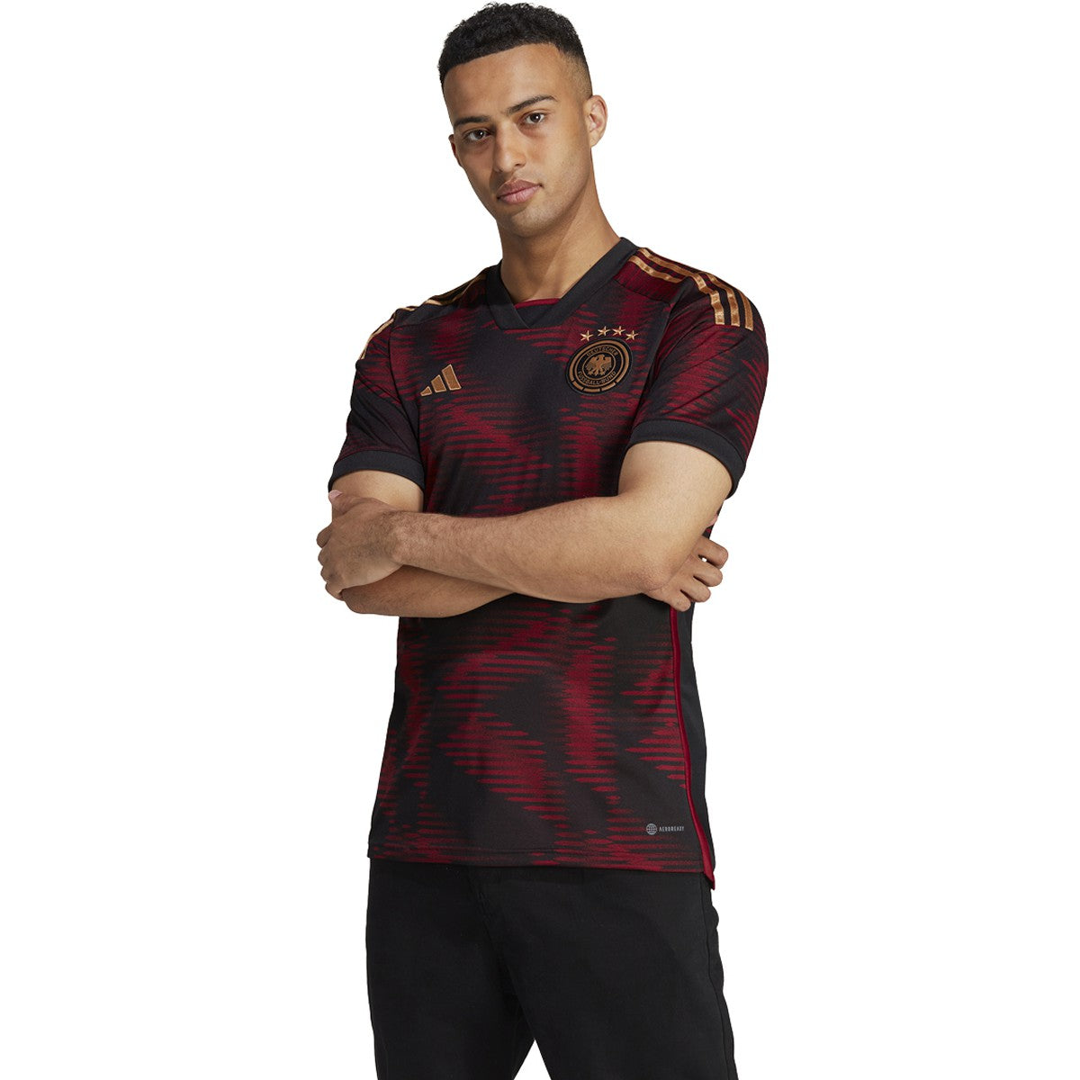 ADIDAS JAMAL MUSIALA ALEMANIA JERSEY DE VISITA COPA MUNDIAL FIFA 2022 6