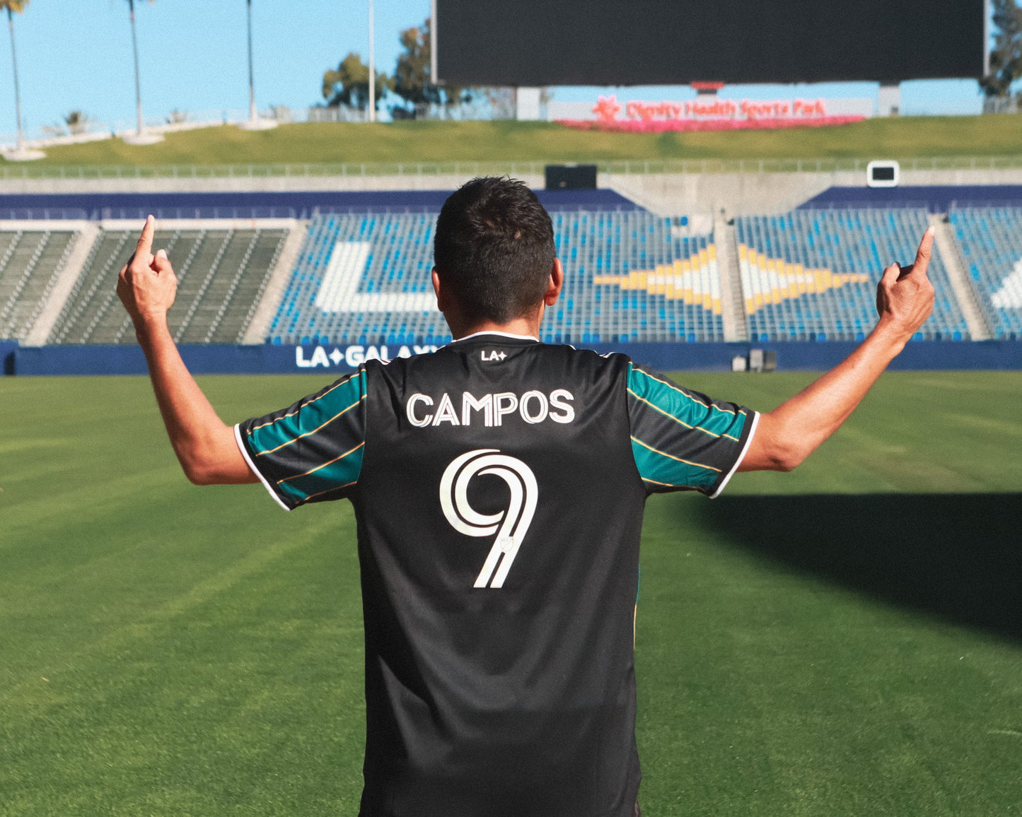 ADIDAS JORGE CAMPOS LOS ANGELES GALAXY AUTHENTIC MATCH JERSEY DE VISITA 2021 2022 6