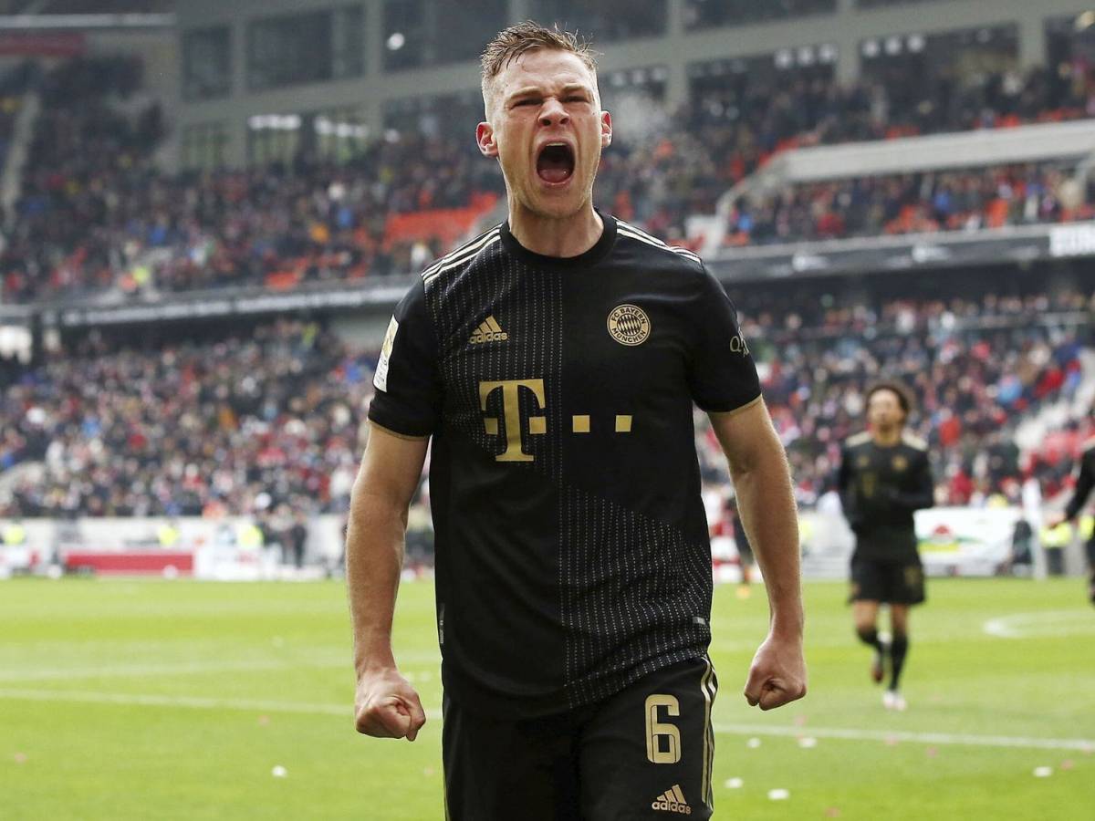 ADIDAS JOSHUA KIMMICH BAYERN MUNICH JERSEY DE VISITA UEFA CHAMPIONS LEAGUE 2021/22 6
