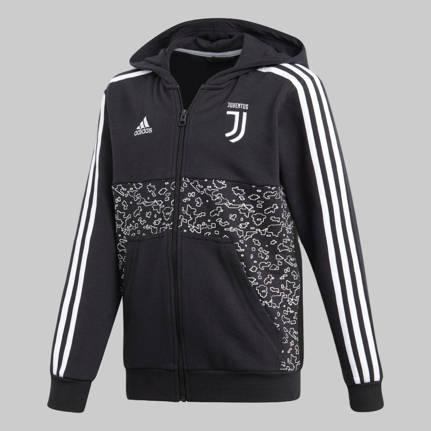 ADIDAS JUVENTUS SUDADERA DE CIERRE COMPLETO CON GORRA PARA NIÑOS 1