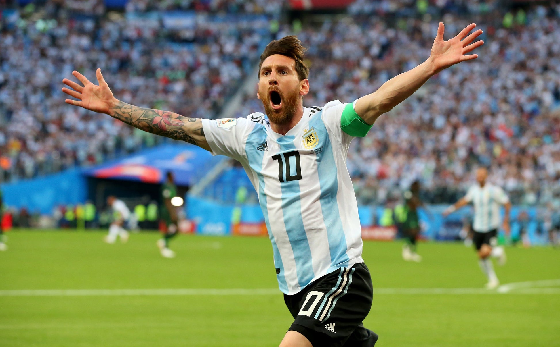 ADIDAS LIONEL MESSI ARGENTINA JERSEY DE CASA COPA MUNDIAL FIFA 2018 5