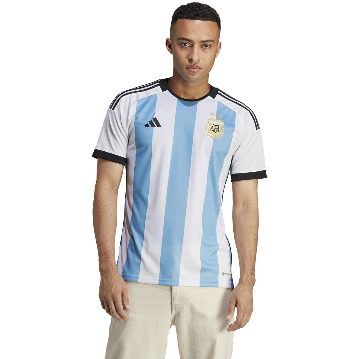 ADIDAS LIONEL MESSI ARGENTINA JERSEY DE CASA JUEGO FINAL DE LA COPA MUNDIAL FIFA 2022 7