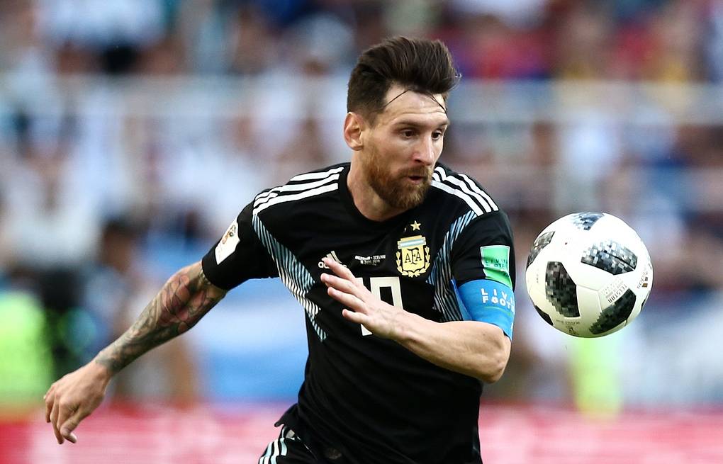 ADIDAS LIONEL MESSI ARGENTINA JERSEY DE VISITA COPA MUNDIAL FIFA 2018 5