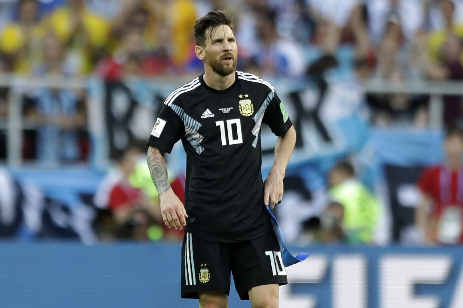 ADIDAS LIONEL MESSI ARGENTINA JERSEY DE VISITA COPA MUNDIAL FIFA 2018 6