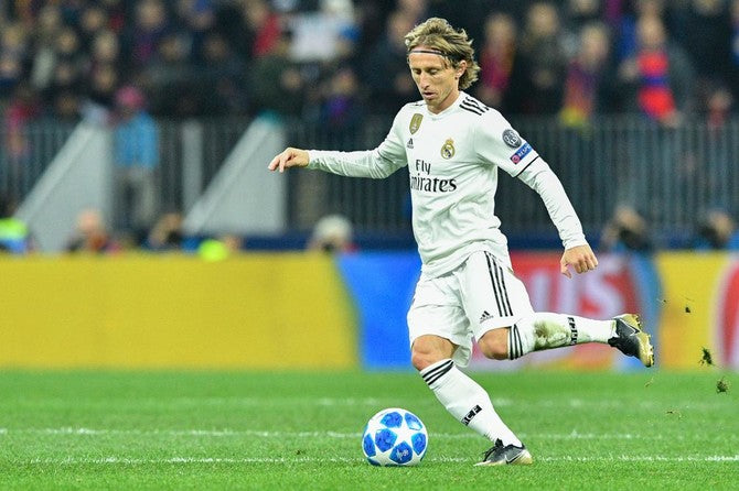 ADIDAS LUKA MODRIC REAL MADRID AUTHENTIC MATCH JERSEY MANGA LARGA DE CASA UEFA CHAMPIONS LEAGUE 2018/19 8