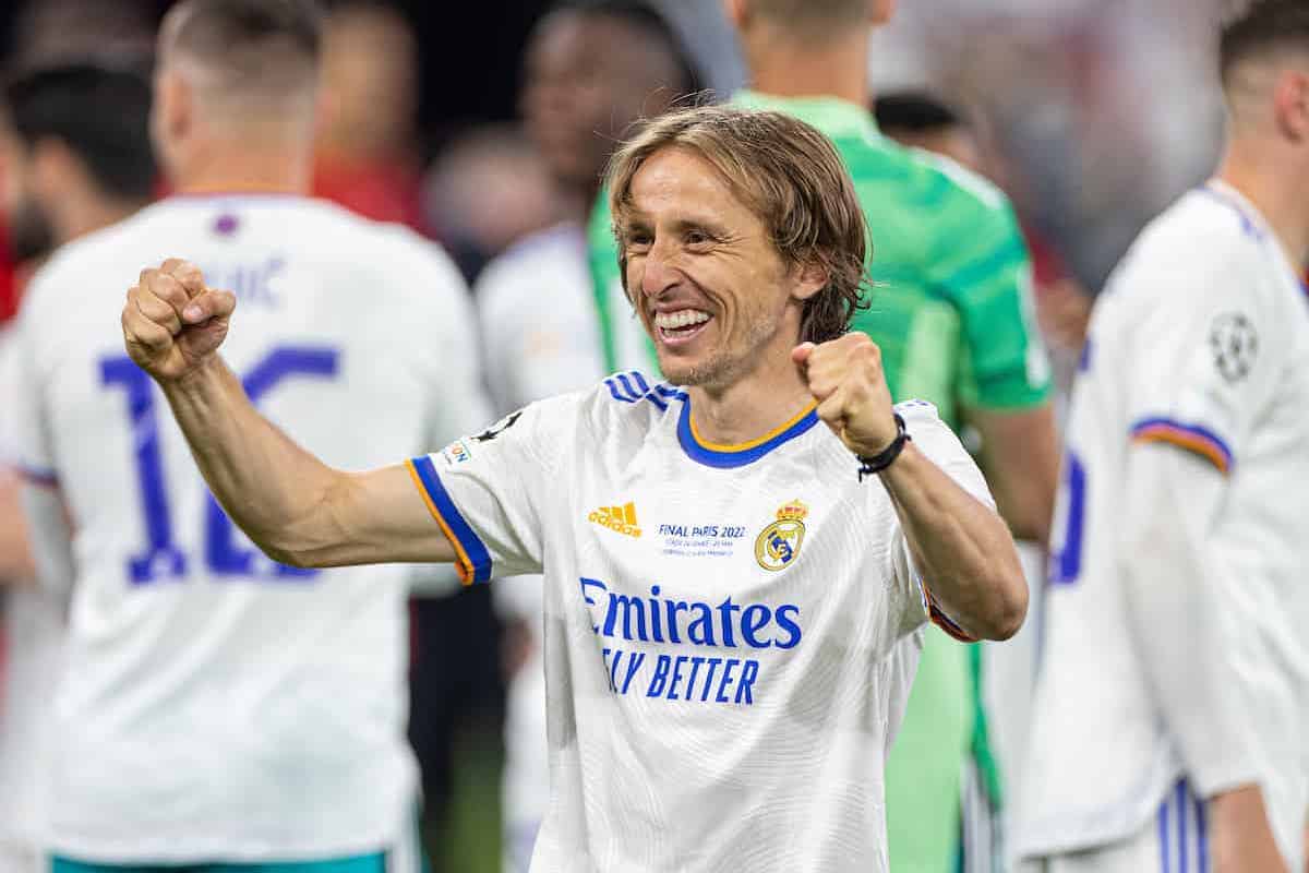 ADIDAS LUKA MODRIC REAL MADRID AUTHENTIC MATCH JERSEY MANGA LARGA FINAL UEFA CHAMPIONS LEAGUE 2021/22 6