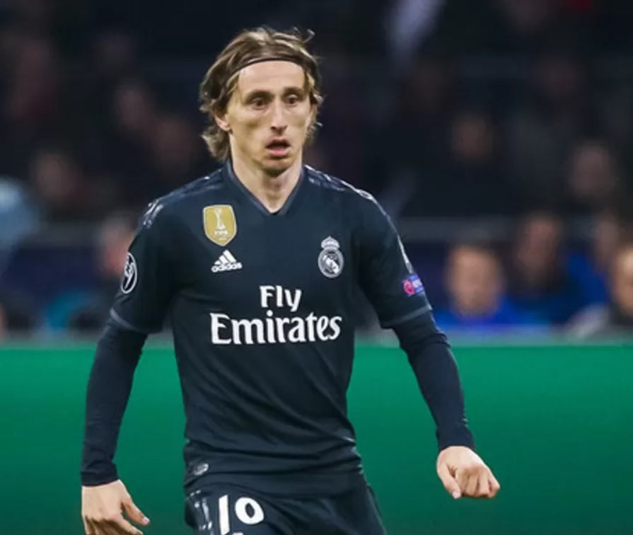 ADIDAS LUKA MODRIC REAL MADRID JERSEY AUTHENTIC MATCH DE VISITA UEFA CHAMPIONS LEAGUE 2018/19 9
