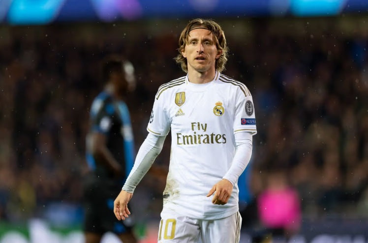 ADIDAS LUKA MODRIC REAL MADRID JERSEY MANGA LARGA DE CASA UEFA CHAMPIONS LEAGUE 2019/20 6