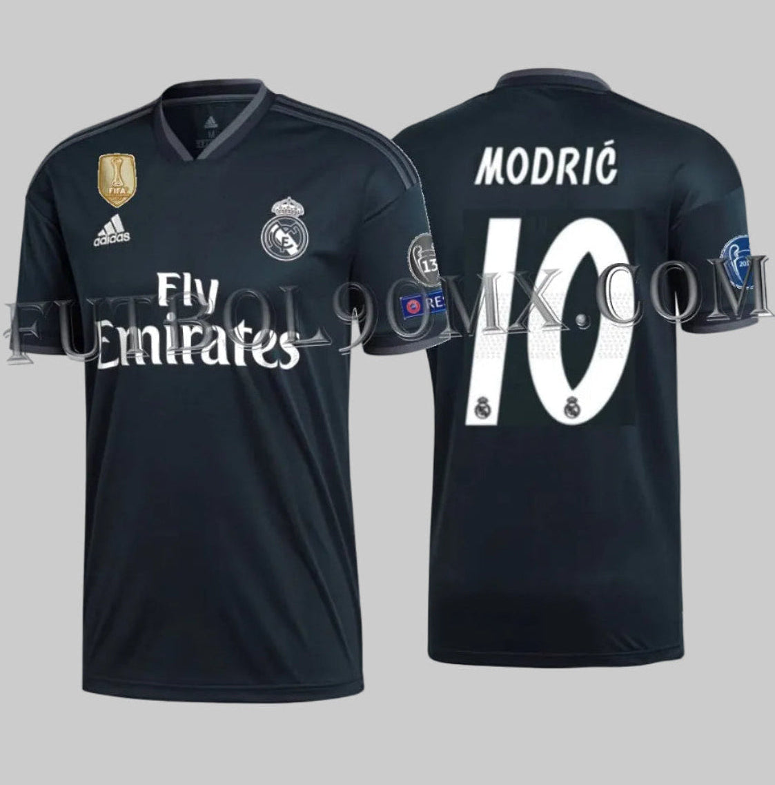 ADIDAS LUKA MODRIC REAL MADRID JERSEY DE VISITA UEFA CHAMPIONS LEAGUE 2018/19 1