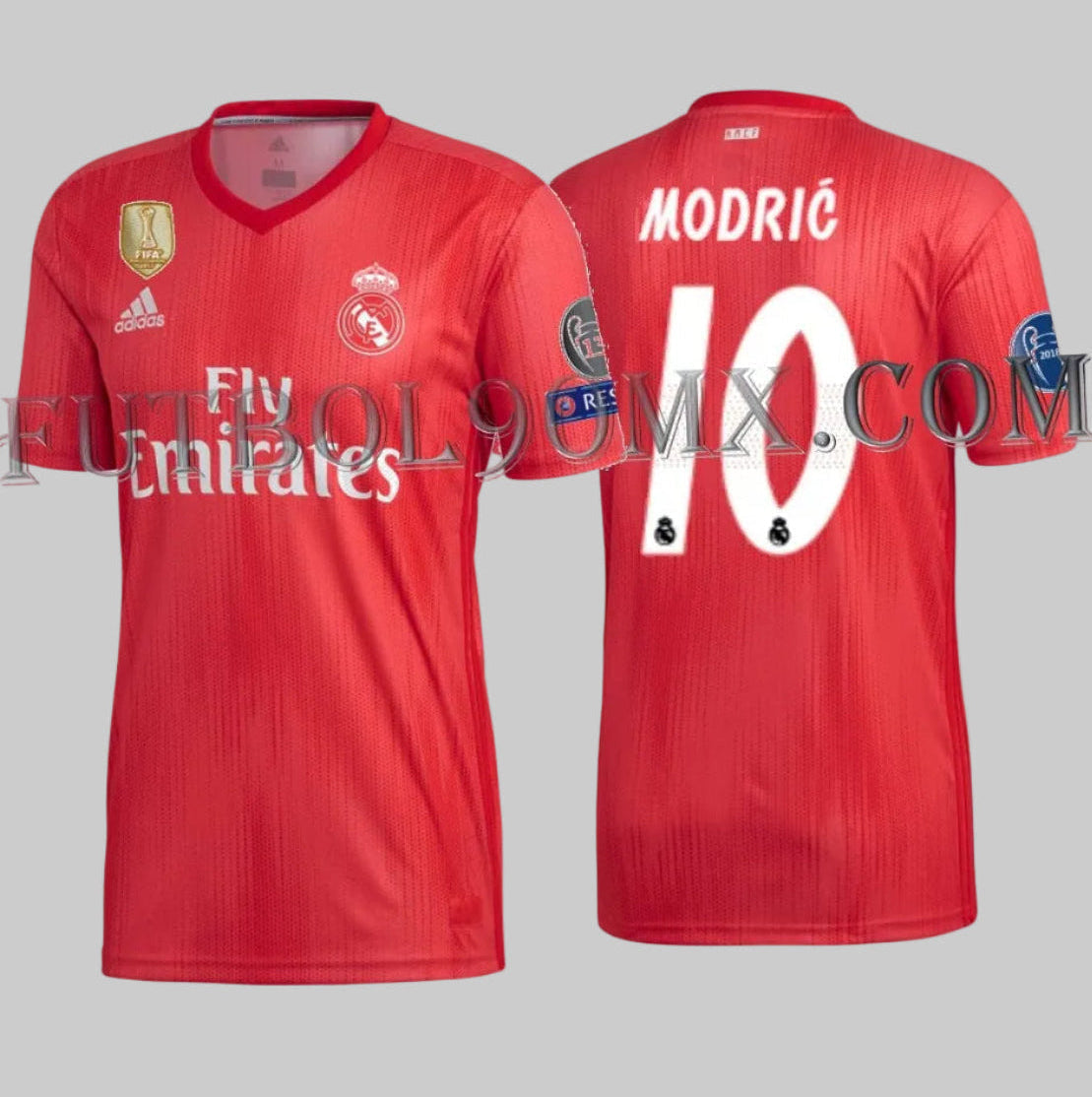 ADIDAS LUKA MODRIC REAL MADRID JERSEY TERCERO UEFA CHAMPIONS LEAGUE 2018/19 1