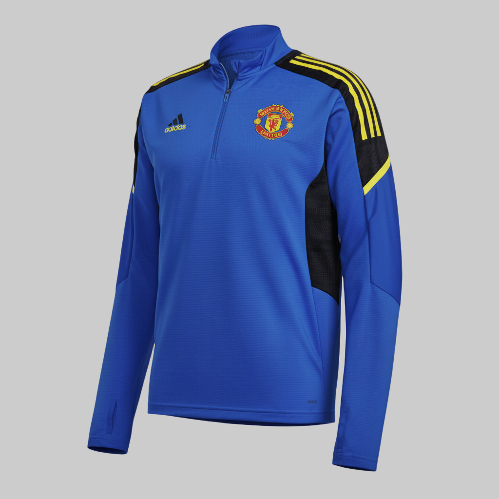 ADIDAS MANCHESTER UNITED EUROPA SUDADERA DE ENTRENAMIENTO 2021/22 0