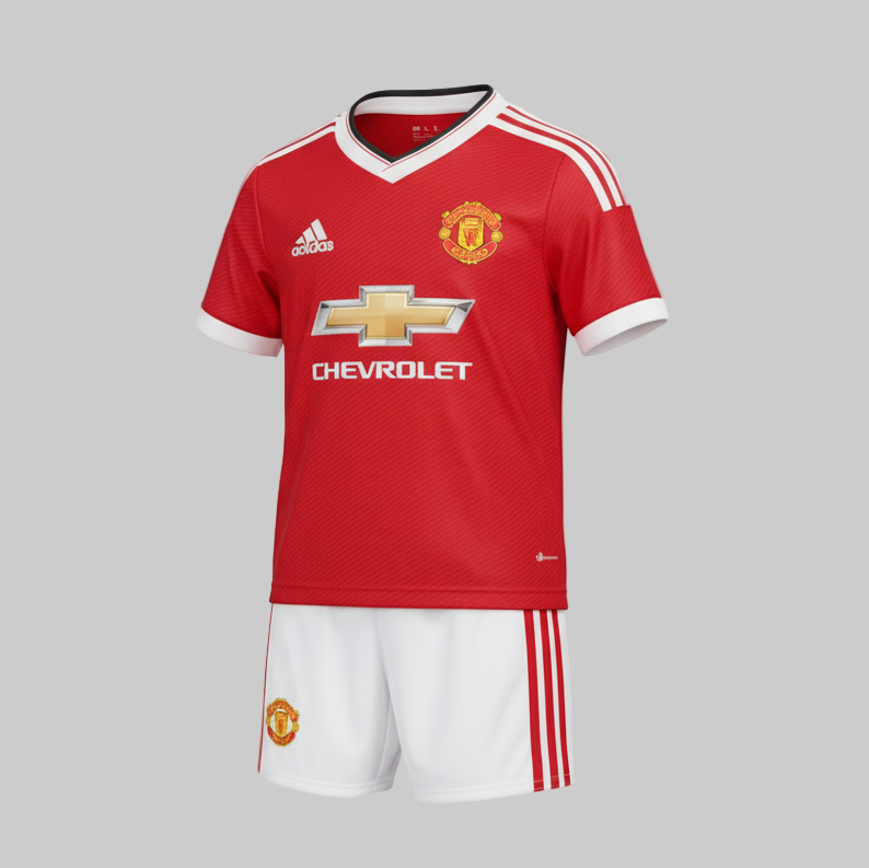 ADIDAS MANCHESTER UNITED MINI CONJUNTO DE CASA PARA NIÑO PEQUEÑO 2015/16 0