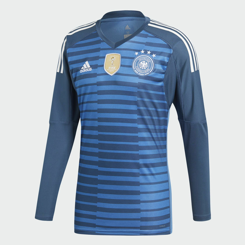 ADIDAS MANUEL NEUER ALEMANIA JERSEY DE PORTERO COPA MUNDIAL FIFA 2018 3