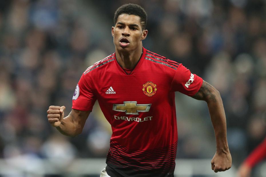 ADIDAS MARCUS RASHFORD MANCHESTER UNITED AUTHENTIC MATCH JERSEY DE CASA 2018/19 6