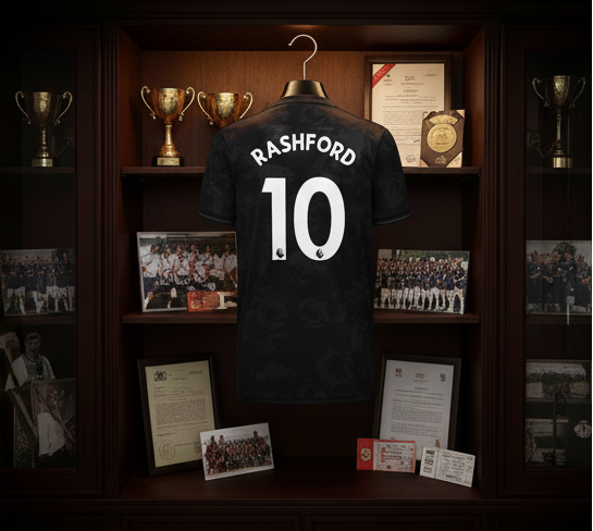 ADIDAS MARCUS RASHFORD MANCHESTER UNITED JERSEY TERCERO 2019/20 8