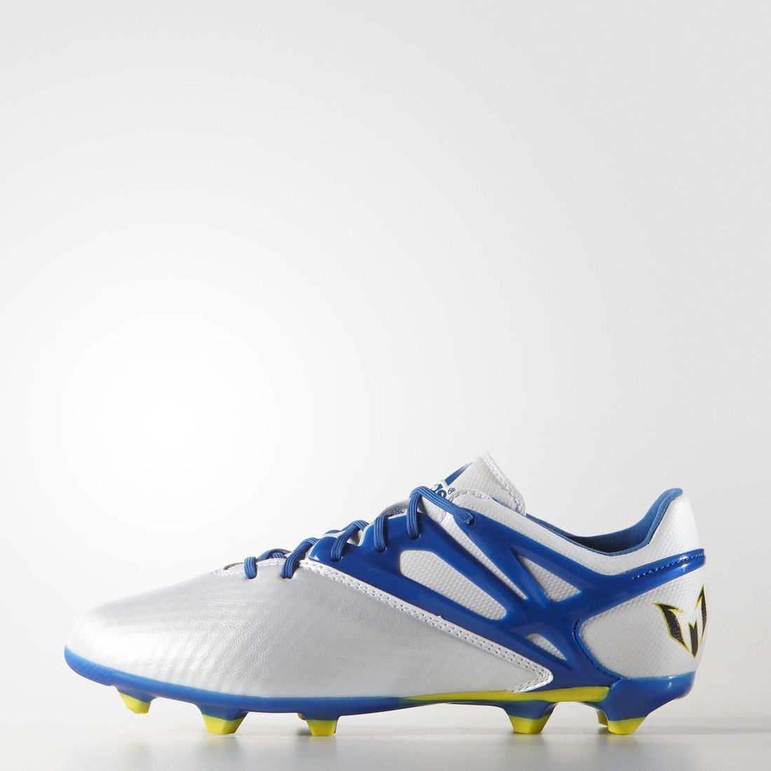 ADIDAS MESSI 15.1 FG ZAPATILLAS DE FÚTBOL PARA CÉSPED FIRME/ARTIFICIAL PARA NIÑOS Blanco 4