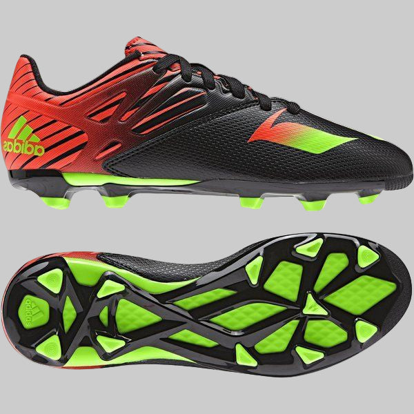 ADIDAS MESSI 15.3 FG ZAPATOS DE FÚTBOL PARA CÉSPED FIRME/ARTIFICIAL PARA NIÑO Negro 1