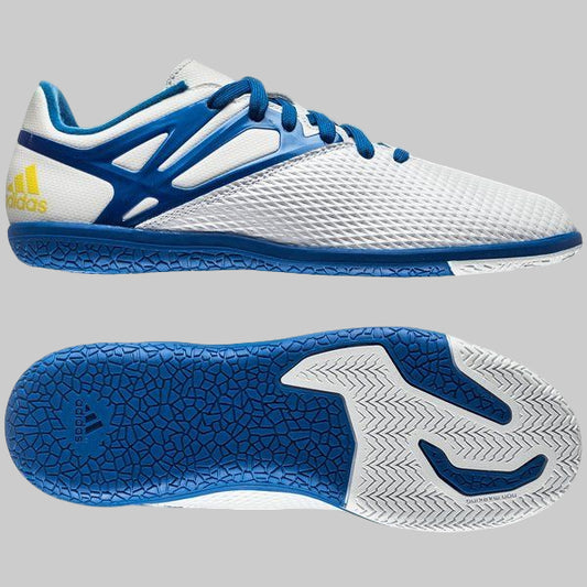 ADIDAS MESSI 15.3 IN ZAPATOS DE FUTBOL SALA PARA NIÑOS Blanco 1