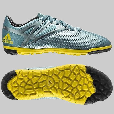 ADIDAS MESSI 15.3 TF TURF ZAPATOS DE FÚTBOL PARA NIÑO Hielo 1