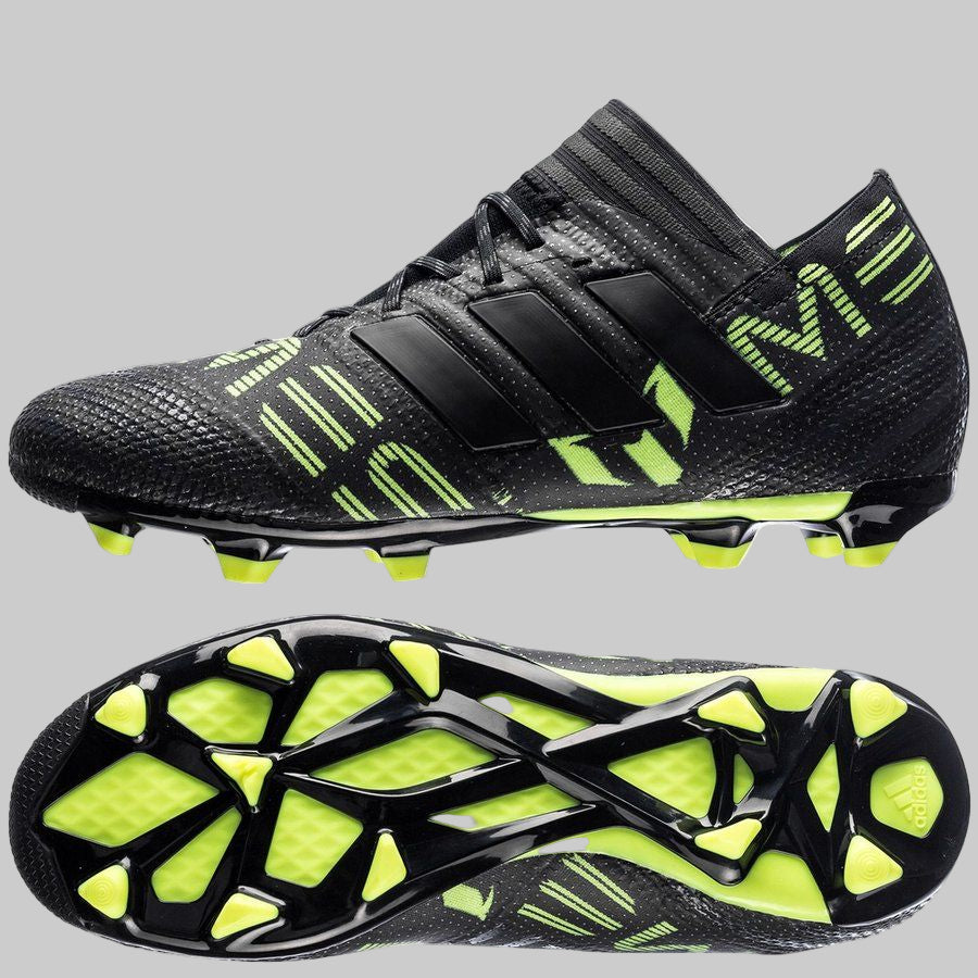 ADIDAS MESSI NEMEZIZ 17.1 FG ZAPATOS DE FUTBOL TERRENO FIRME PARA NIÑOS Negro 1