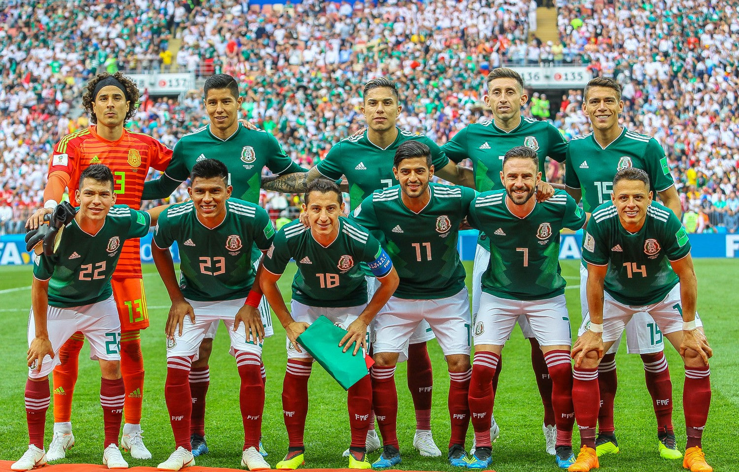 ADIDAS MEXICO JERSEY DE CASA COPA MUNDIAL FIFA 2018 8