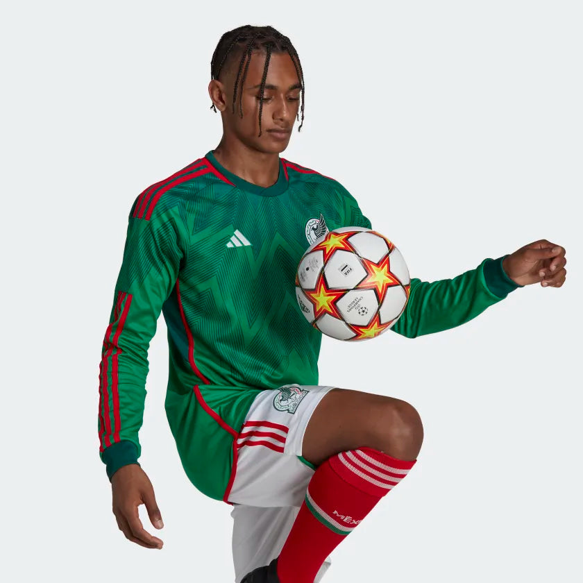 ADIDAS MEXICO JERSEY MANGA LARGA DE CASA COPA MUNDIAL FIFA 2022 8