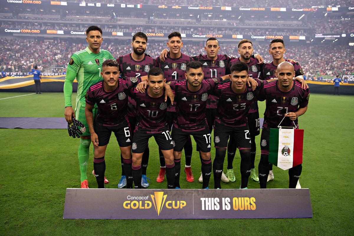 ADIDAS MEXICO JERSEY MANGA LARGA DE CASA COPA ORO 2021 8