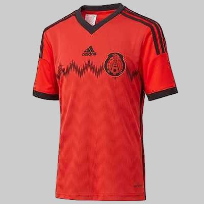 ADIDAS MÉXICO JERSEY DE VISITA PARA NIÑOS COPA MUNDIAL FIFA 2014 1