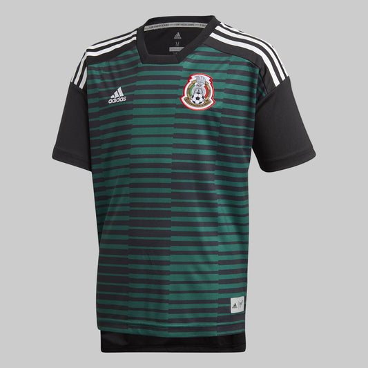 ADIDAS MÉXICO JERSEY PRE-PARTIDO PARA NIÑO COPA MUNDIAL FIFA 2018 1