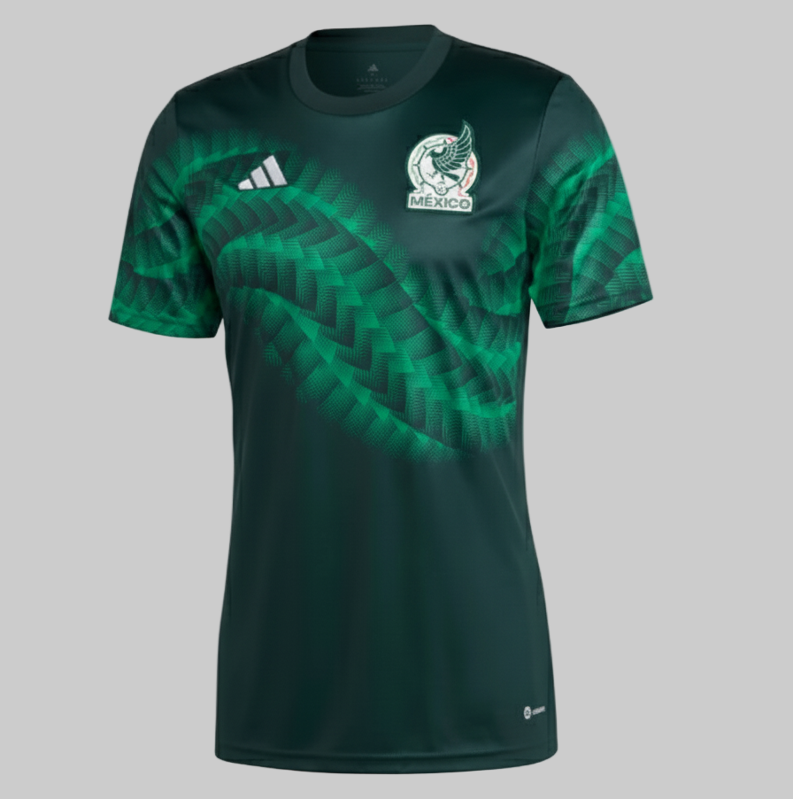 ADIDAS MÉXICO JERSEY PRE PARTIDO COPA MUNDIAL FIFA 2022 0