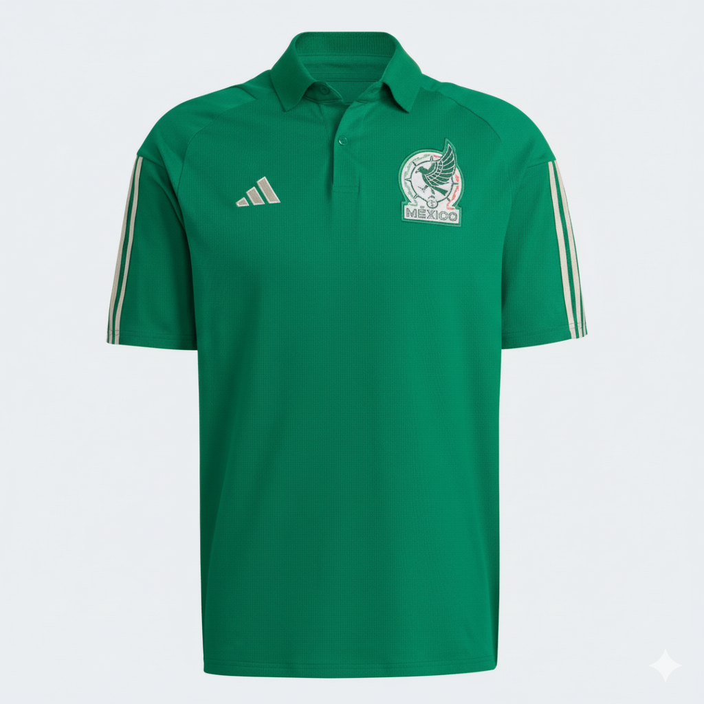 ADIDAS MÉXICO PLAYERA POLO TIRO COPA MUNDIAL FIFA 2022 7