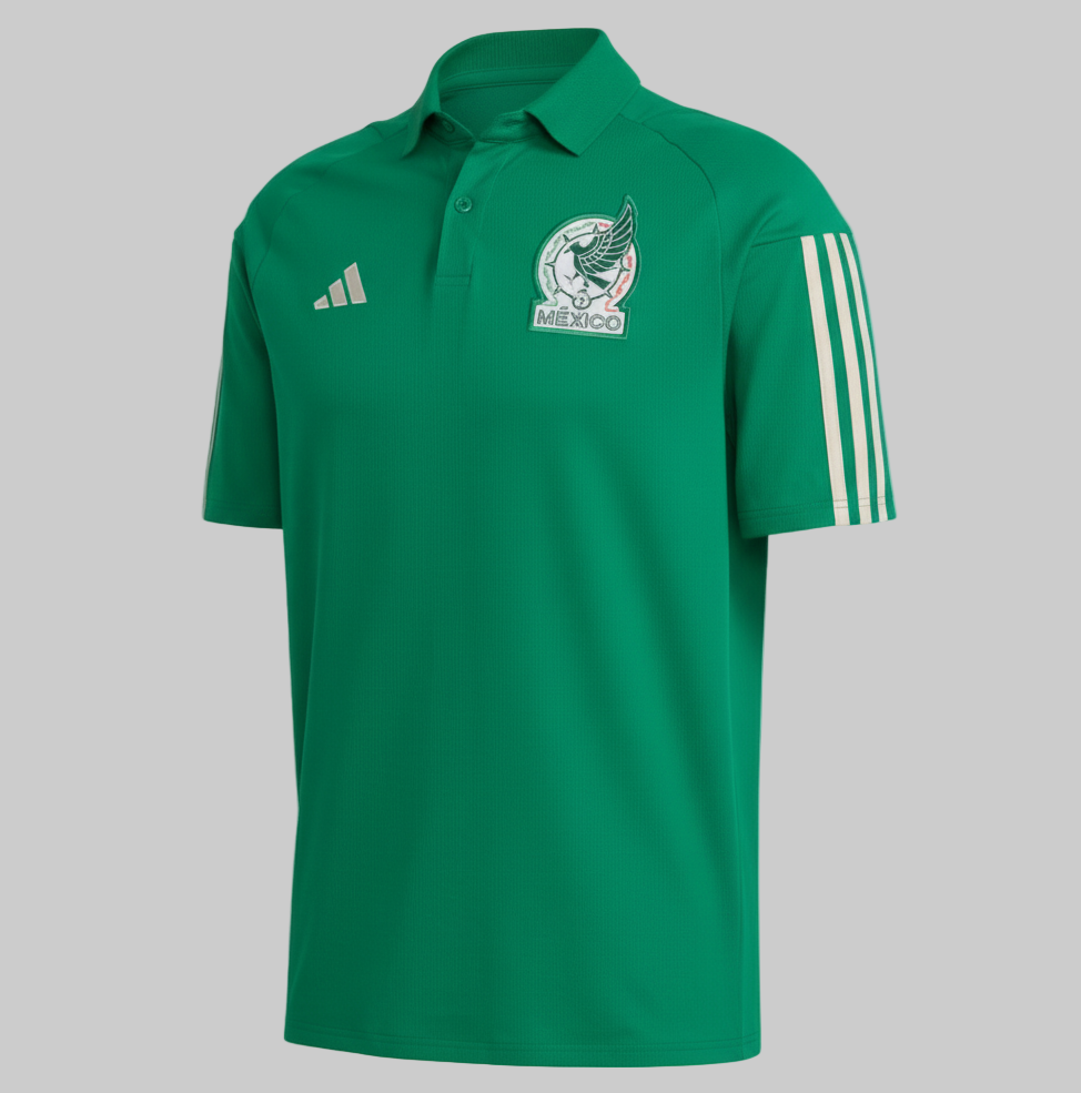 ADIDAS MÉXICO PLAYERA POLO TIRO COPA MUNDIAL FIFA 2022 8