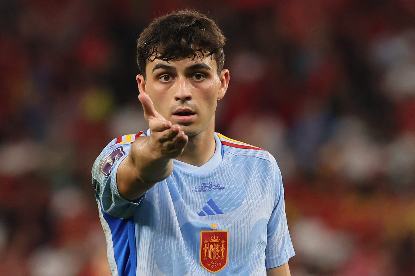 ADIDAS PEDRI ESPAÑA JERSEY DE VISITA COPA MUNDIAL FIFA 2022 6