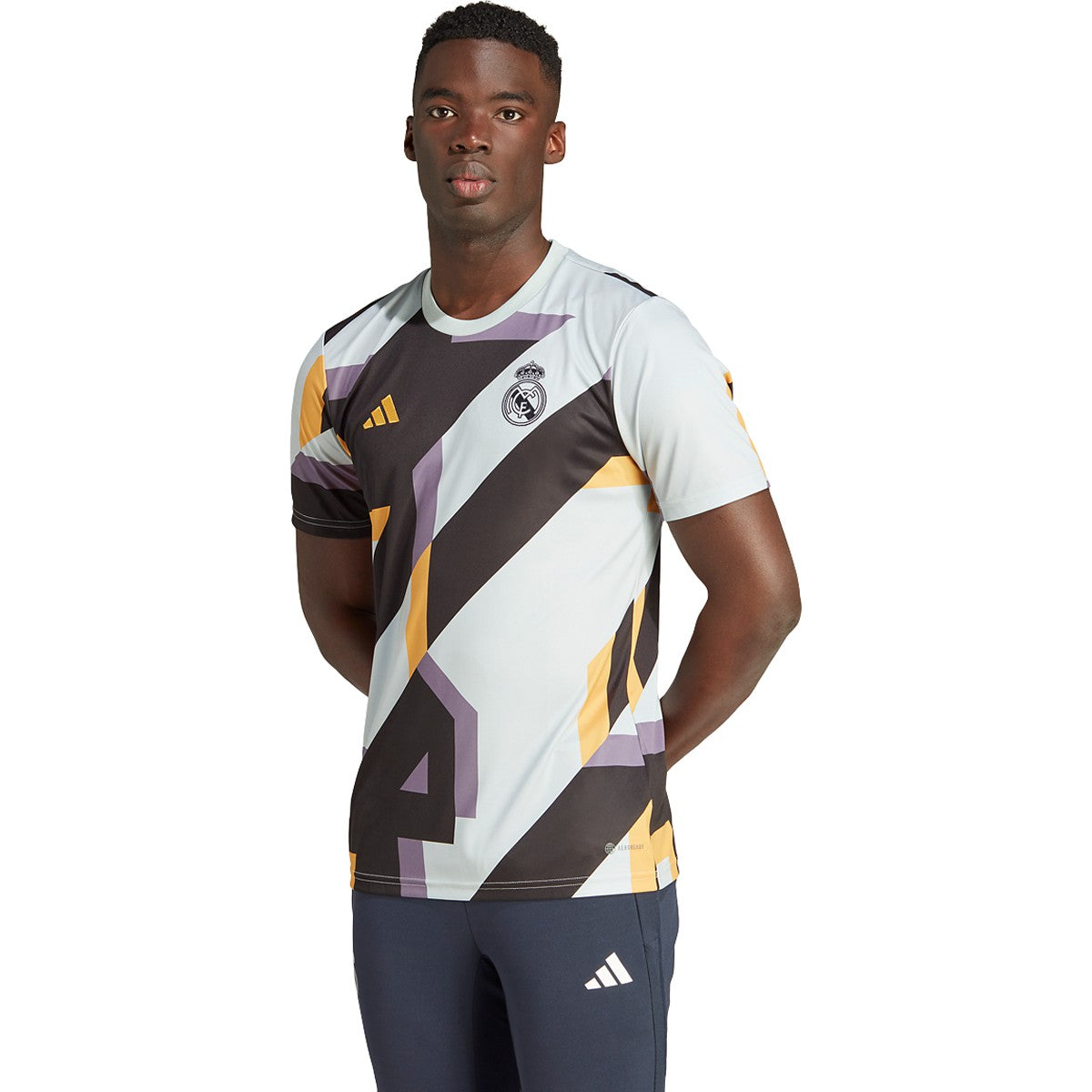 ADIDAS REAL MADRID JERSEY DE ENTRENAMIENTO PRE PARTIDO 2023/24 5