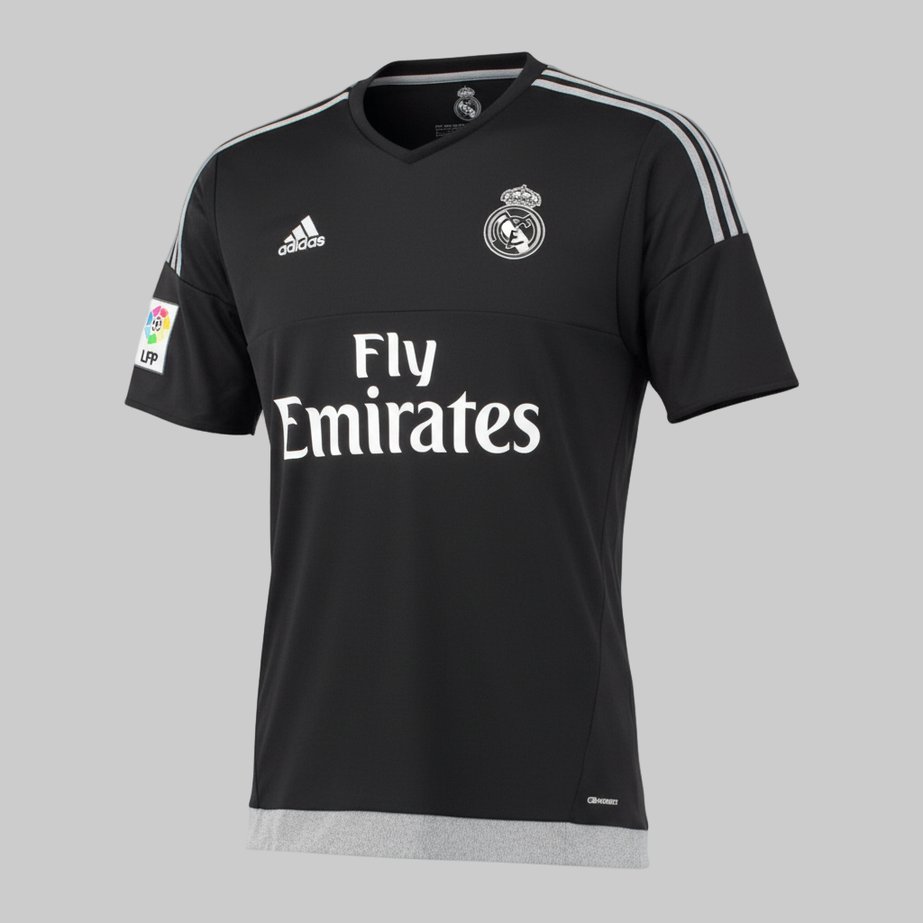 ADIDAS REAL MADRID JERSEY DE PORTERO PARA NIÑOS 2015/16 0