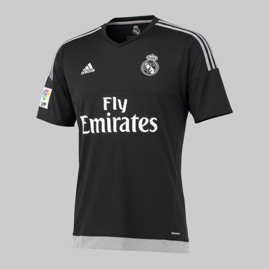 ADIDAS REAL MADRID JERSEY DE PORTERO PARA NIÑOS 2015/16 0