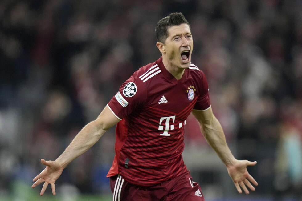 ADIDAS ROBERT LEWANDOWSKI BAYERN MUNICH UEFA CHAMPIONS LEAGUE JERSEY DE CASA 2021/22 5